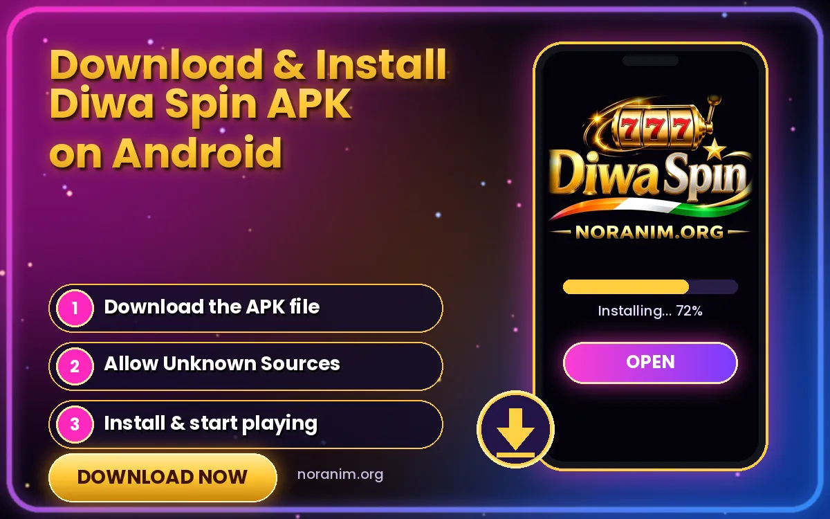 How to download and install Diwa Spin APK on Android